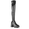 Altercore - Bianca Platform overknee Boots - Black Product image